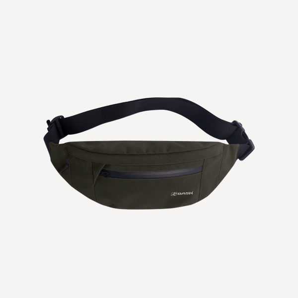 Сумка поясная BASK VIVI V2 (антрацит; 13х40х7 см)